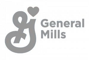 General Mills logo gray