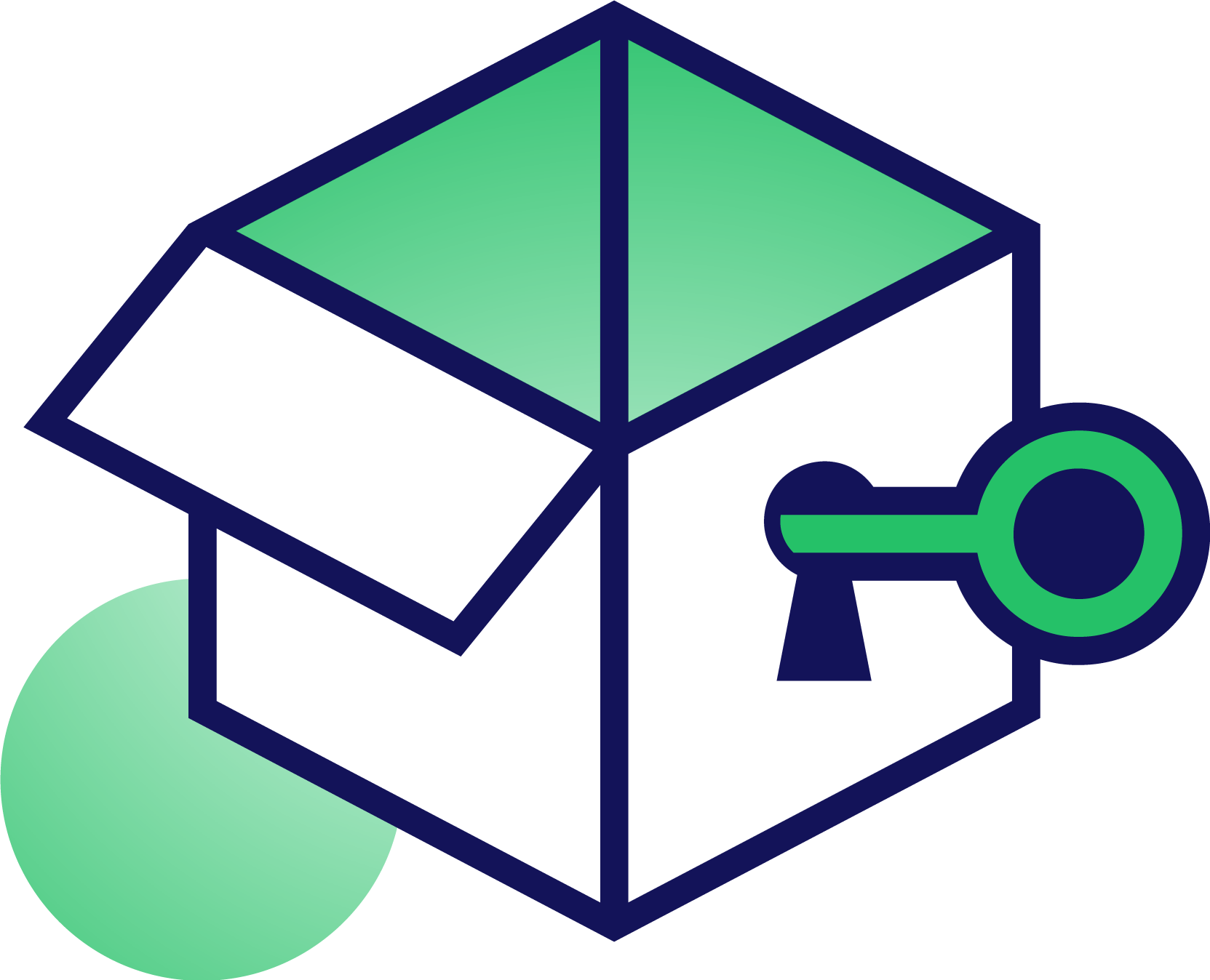 Turnkey concept with key in a box