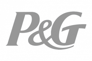 Proctor & Gamble logo gray