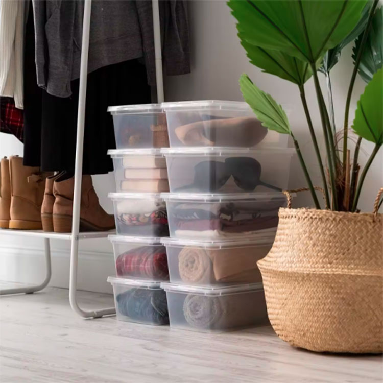 Transparent Plastic Packaging Shoe Box