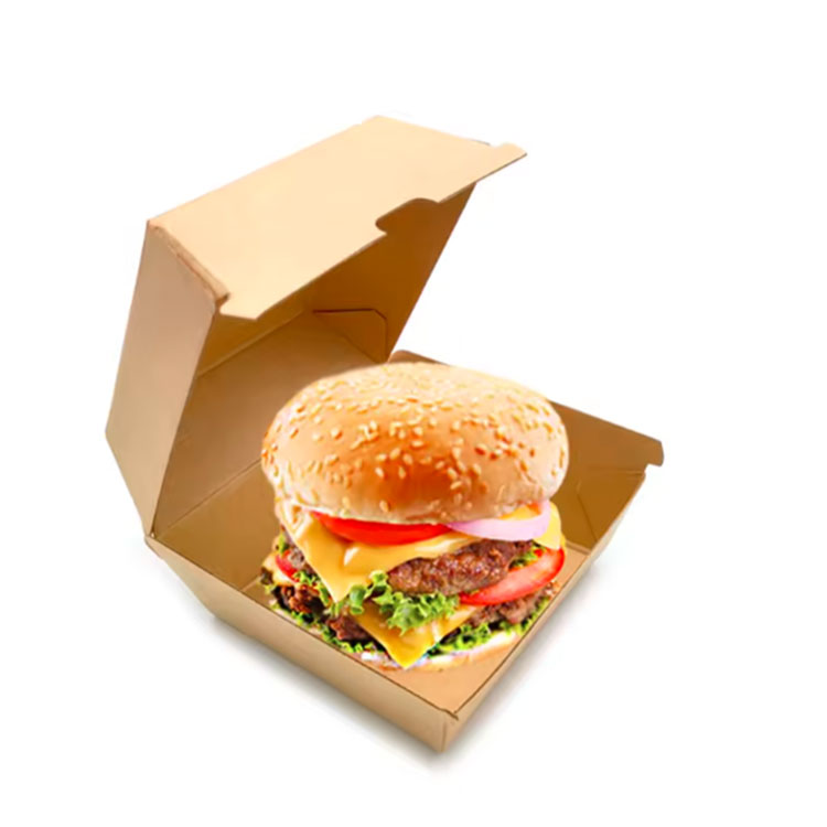 Eco-friendly Burger Food Packaging Box
