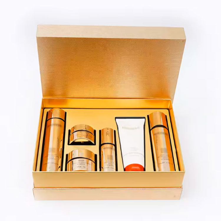 Cosmetic Packaging Box With Magnetic Lid