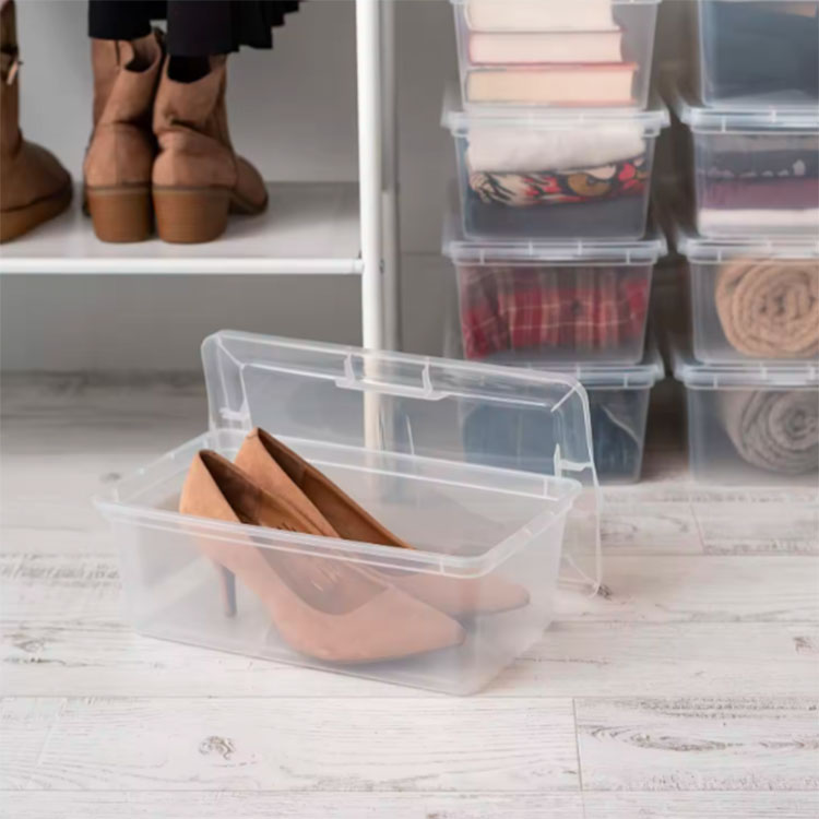 Transparent Plastic Packaging Shoe Box