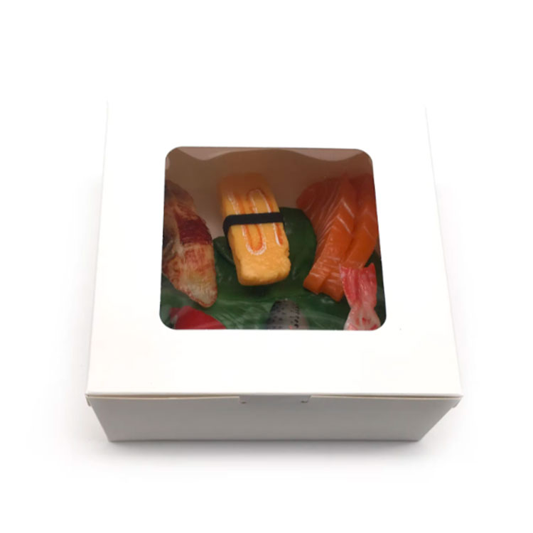 Folding Cupcake Box with Window